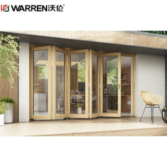 Warren 48x80 Bifold Doors Custom Width Bifold Doors 40 Inch Bifold Door Folding Glass Patio Aluminum