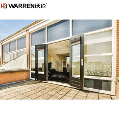 WDMA 96 Inch Interior Doors Out Swinging Doors Interior Doors 28x80 French Glass Aluminum Double