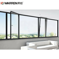 WDMA Aluminum Tilt Turn Windows Open Tilt And Turn Windows Double Glazed Windows Opening Inwards