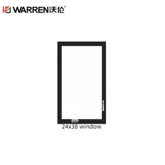 WDMA 24x32 Window Casement Double Glazed Windows Aluminium Flush Casement Windows