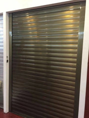 China WDMA Good quality aluminum roller shutter door manual garage door