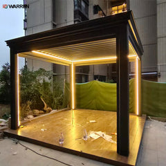 Warren aluminium extendable inflatable outdoor pergola