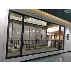 WDMA China customized double glazed powder coating aluminium ultra