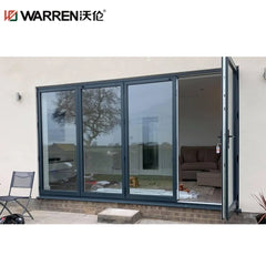 32x96 Bifold Aluminium Half Glazed Blue Origin Large Door Price