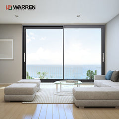 New Products Soundproof Interior Sliding Barn Doors Aluminium Door  Lift Sliding Doors With Screen