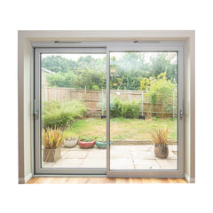 European Style Double Glazing Aluminum Lift and Sliding Glass Door