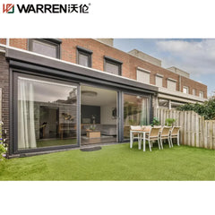 Warren 10 Foot Sliding Glass Door Sliding Door For RV 3 Panel Sliding Patio Door Price Patio Aluminum