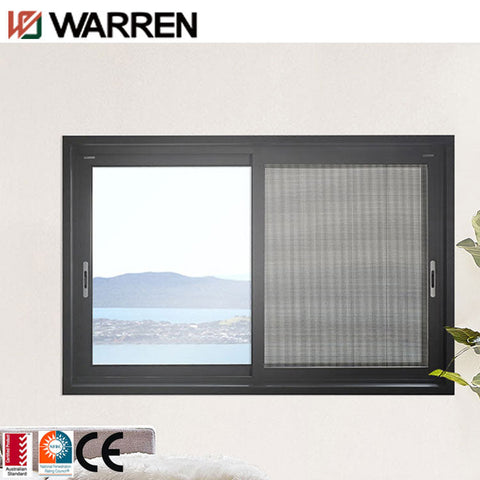 Tostem bedroom white grill aluminium sliding window