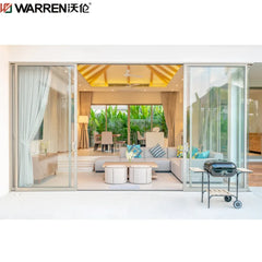 Warren 10 ft Sliding Door 3 Panel Sliding Patio Door 3 Panel Sliding Shower Door Aluminum Glass