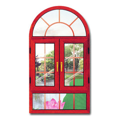 WDMA Factory Price Windproof Heat Transfer Printing Paper Aluminum Frame Casement Window