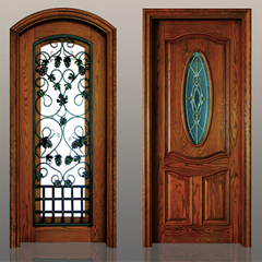 Give $ 100 cash coupon High quality solid wood entry doors