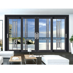 WDMA accordion screen sliding door for home