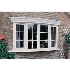 Aluminum Double Tempered Glass Toughened Glass Bay Window Corner Garden Window