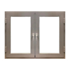 WDMA Energy Saving Hurricane Proof Glass Aluminum Wood Frame Tilt and Turn Window for Commercial Building Impact Window