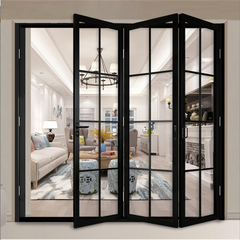 WDMA Thermal Break Aluminium Bifold Accordion Winnipeg Best Price Bi Folding Doors