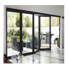 China WDMA Australia Hot Model With As2047 Standard Exterior Glass Aluminum Folding Door for Promotion