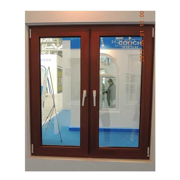 WDMA Hotian european design UPVC windows manufacturer PVC buildings window