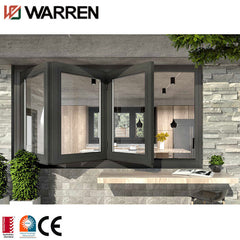 hot sale 8'x8' reasonable price sliding folding balcony window