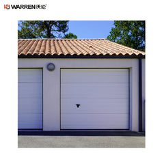 10x10 Black Garage Door With Insulated Sectional Garage Door