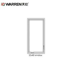 WDMA 35x59 Window Tempered Glass Casement Window Small Pane Aluminium Windows