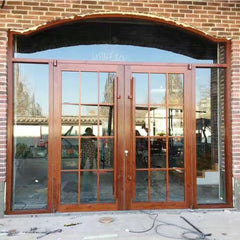 WDMA round aluminum windows thermal break aluminum window