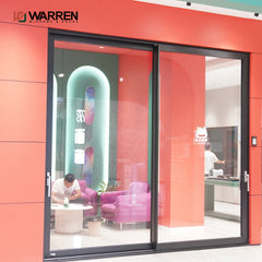 Factory Supply Hot Sale Impact Glass Slider Door Double Glass Door Aluminum Lift And Sliding Door