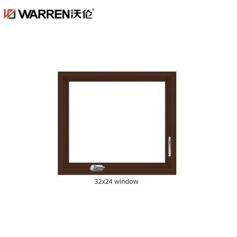 WDMA 32x24 Window Double Glazed Windows Aluminium Frame Double Casement Windows For Sale