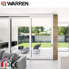 Fold sliding exterior aluminum door closet doors sliding door system