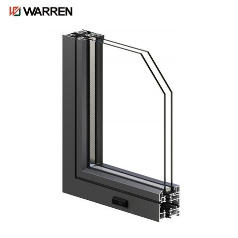 30X30 30X60 60X48 Beautiful Grill Design Powder Coating Extruded Aluminium Frame Window Glass Awning Turn and Tilt Window