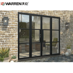 Warren 24inch Door French Exterior Door 32x78 Black Modern Front Door French Exterior Glass Double