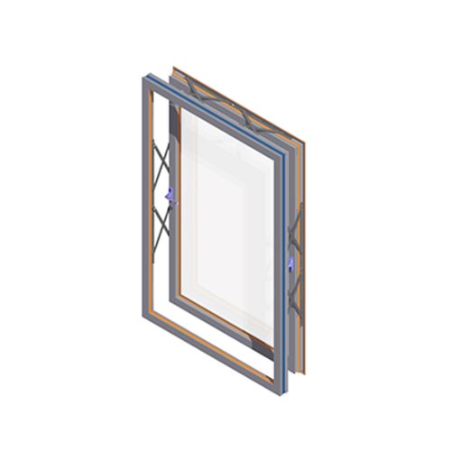 WDMA Parallel Opening Window Thermal Break Aluminum Window