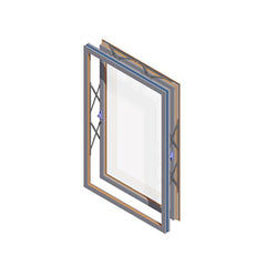 WDMA Parallel Opening Window Thermal Break Aluminum Window