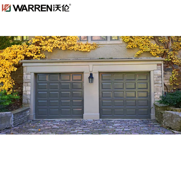 WDMA 8x6 Garage Door Roll Up Interior Doors 16 ft Roll Up Garage Door Automatic For Homes Aluminum