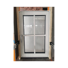 WDMA New design Narrow frame office apartment double hung windows thermal break aluminum awning window