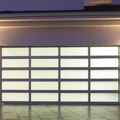 China WDMA Insulated Roller Shutter Garage Door With Colorful PU Foam Slats