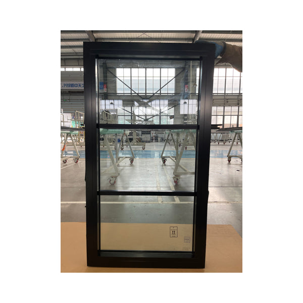 WDMA  European Style Standard Double Glass Aluminum Casement Window And Fixed Window With Screen