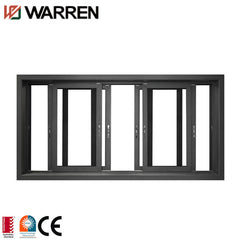 waterproof single sliding window standard sizes double glazed sliding window