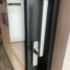 High Quality Custom Wholesale Double Glass Black Aluminum Sliding Doors Slim Sliding Door