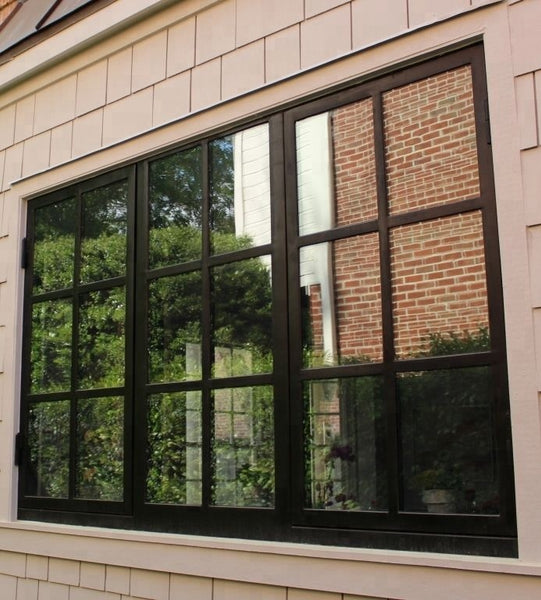 WDMA Modern style steel tube grill design steel casement window cheap crittal window and door