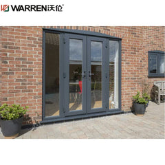 Warren 30x72 French Aluminium Tinted Glass Gray Entry Door Narrow Door Prices