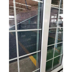 WDMA customized waterproof exterior aluminum glass bifold patio sliding bi folding door