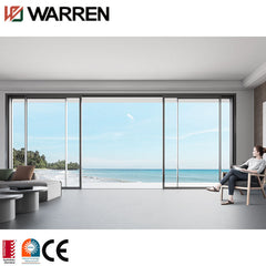 Kitchen sliding door manual glass sliding door window system slide