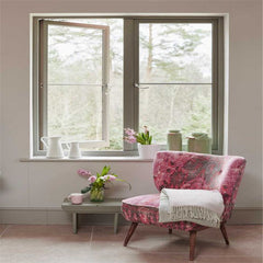 China WDMA Aluminium Small Wind Out Material Outward Opening Nigeria Aluminum Casement Window