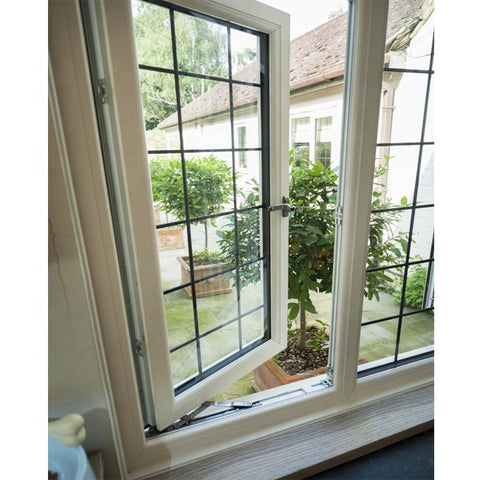 Top Window Recyclable Open Inside Small French Burglar Proof Casement Window