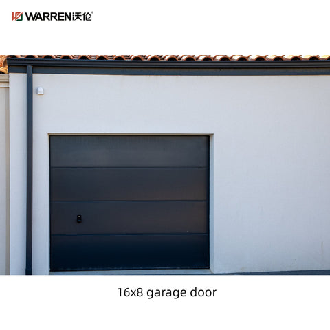 Warren 16x8 Garage Door Panels Insulated Garage Door With Window For Sale