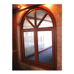 WDMA Customized UPVC/PVC windows double glazed swing glass window