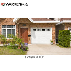 WDMA 24x14 Garage Door Insulated Glass Garage Doors Cost Aluminium Double Garage Door Prices