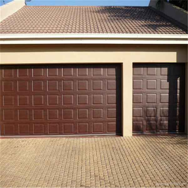 China WDMA automatic overhead garage door magnetic garage door decorative