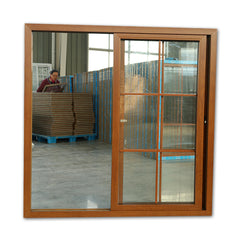 WDMA Wooden Color Frame Plastic Window Design Pvc Sliding Glass Windows