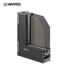 Custom Made Manual Type Tilting Folding Window Screen Tilt Turn Window  Aluminium Window